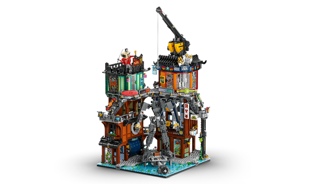 לגו NINJAGO® - סדנאות העיר ®NINJAGO‎ (71837)-5