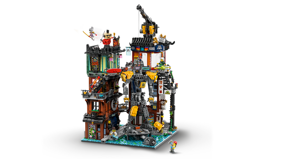 לגו NINJAGO® - סדנאות העיר ®NINJAGO‎ (71837)-7