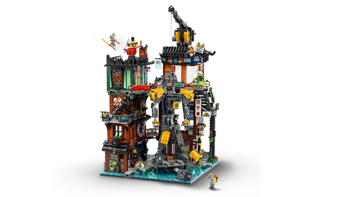 לגו NINJAGO® - סדנאות העיר ®NINJAGO‎ (71837)-8