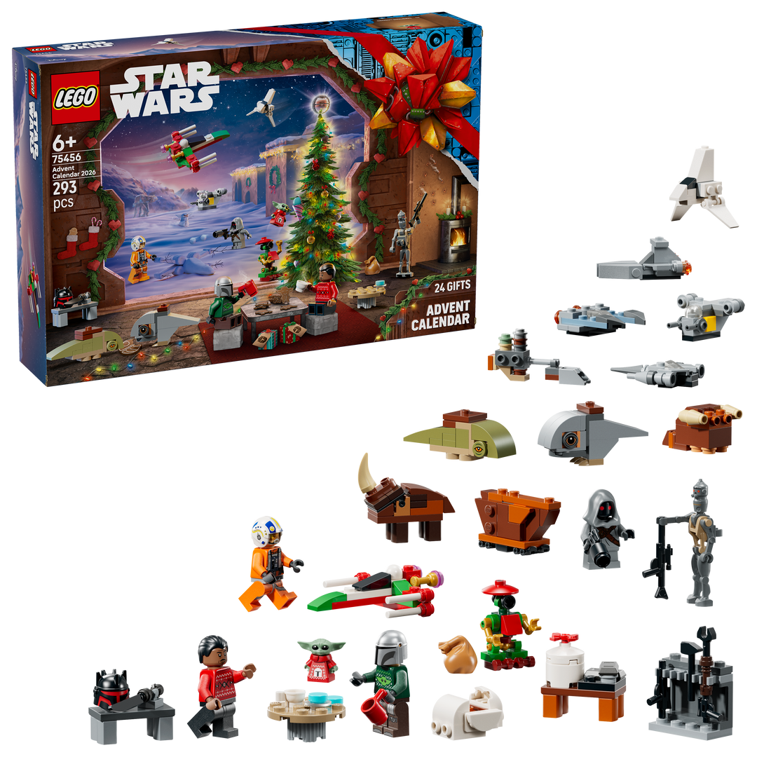 לגו Star Wars - לוח הפתעות חגיגי 2026 (75456)-1