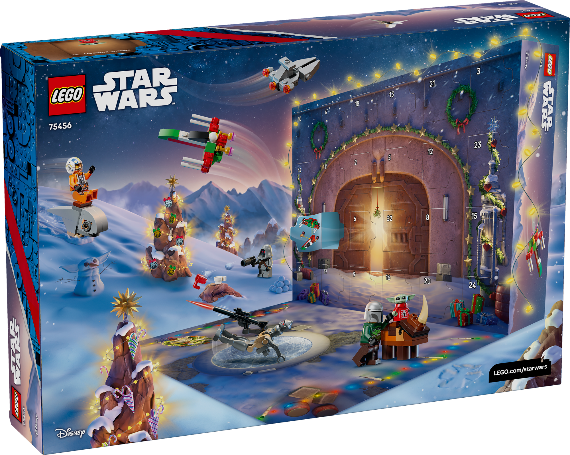 לגו Star Wars - לוח הפתעות חגיגי 2026 (75456)-3
