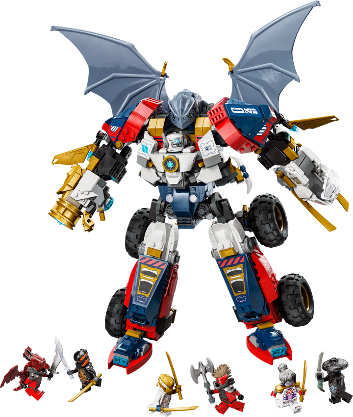 לגו NINJAGO® - רובוט משולב אולטרה של זאין (71834)-1