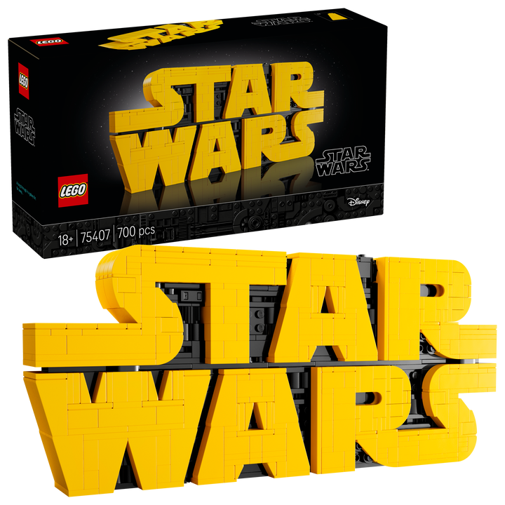 לגו Star Wars™ - לוגו Star Wars™ בנוי מלבנים (75407)-2