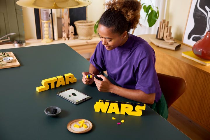 לגו Star Wars™ - לוגו Star Wars™ בנוי מלבנים (75407)-4