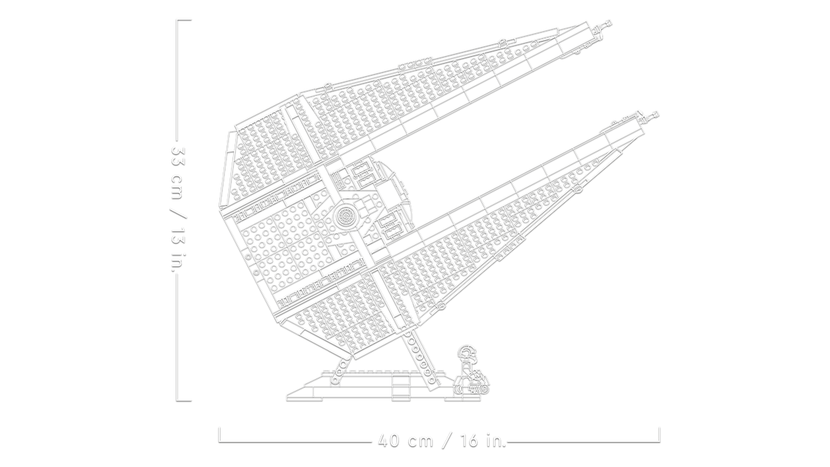 לגו Star Wars™ - מיירט TIE™ (75382)-7