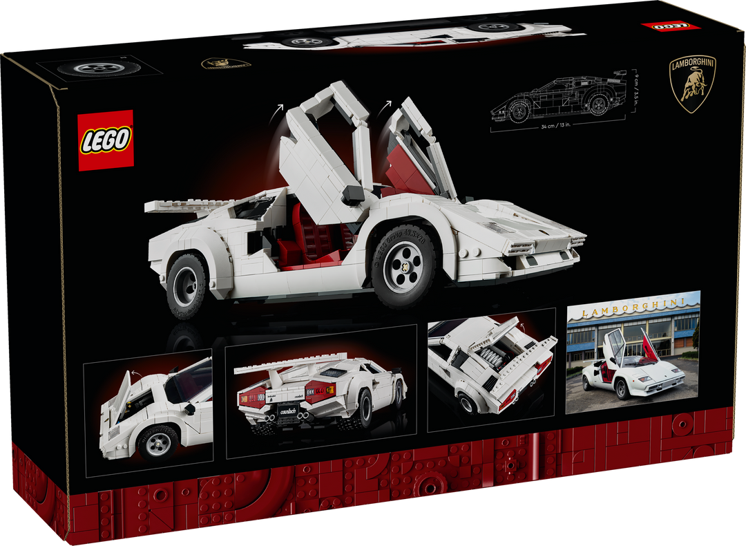 לגו Icons - Lamborghini Countach 5000 Quattrovalvole (10337)-16