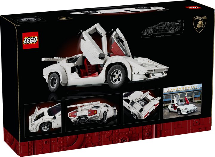 לגו Icons - Lamborghini Countach 5000 Quattrovalvole (10337)-17