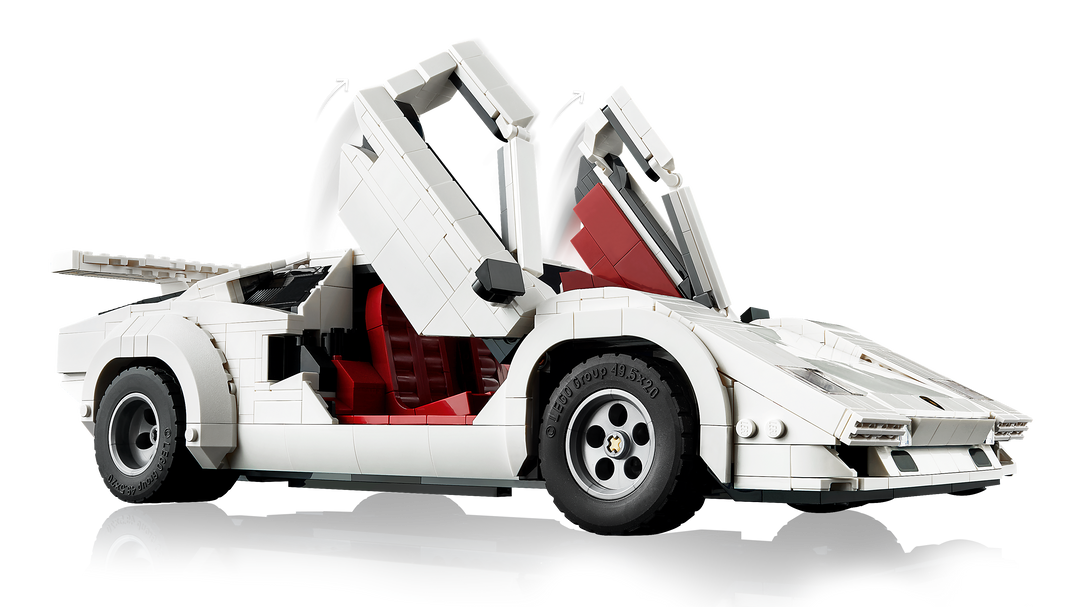 לגו Icons - Lamborghini Countach 5000 Quattrovalvole (10337)-4