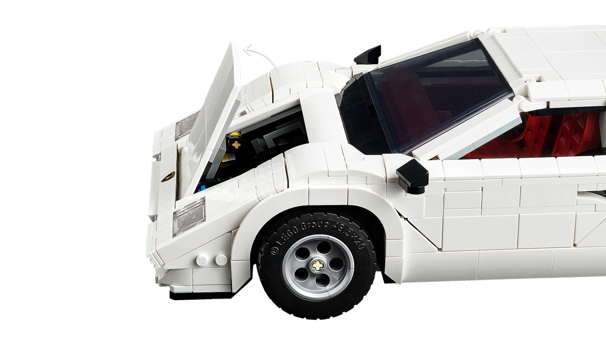 לגו Icons - Lamborghini Countach 5000 Quattrovalvole (10337)-6