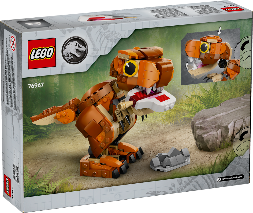 לגו Jurassic World - ליטל איטי: טי רקס (76967)-3