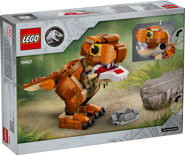 לגו Jurassic World - ליטל איטי: טי רקס (76967)-3