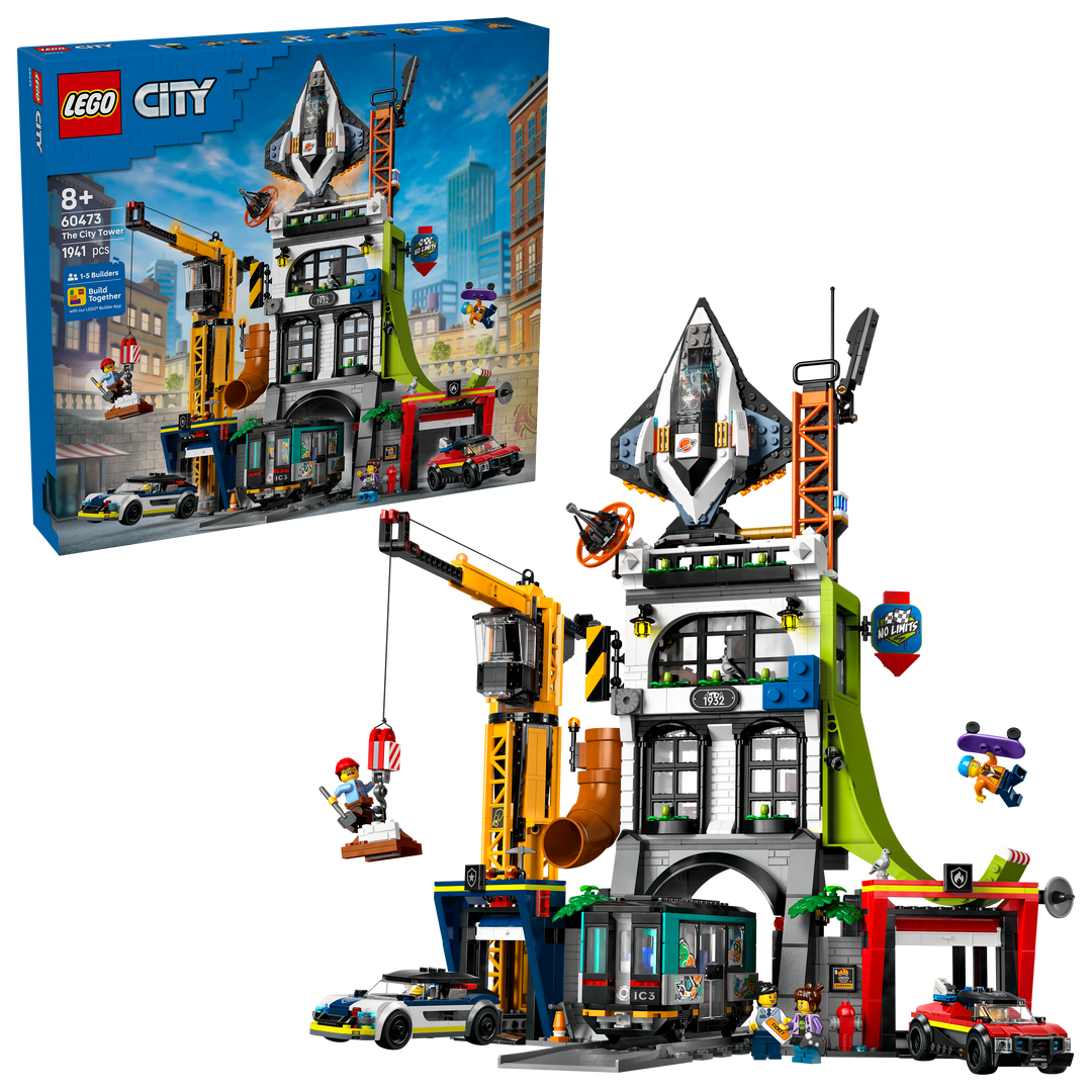 לגו City - מגדל ה-City (60473)-2
