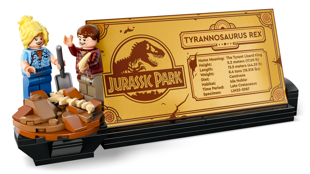לגו Jurassic World - מאובני דינוזאורים: טירנוזאורוס רקס (76968)-5