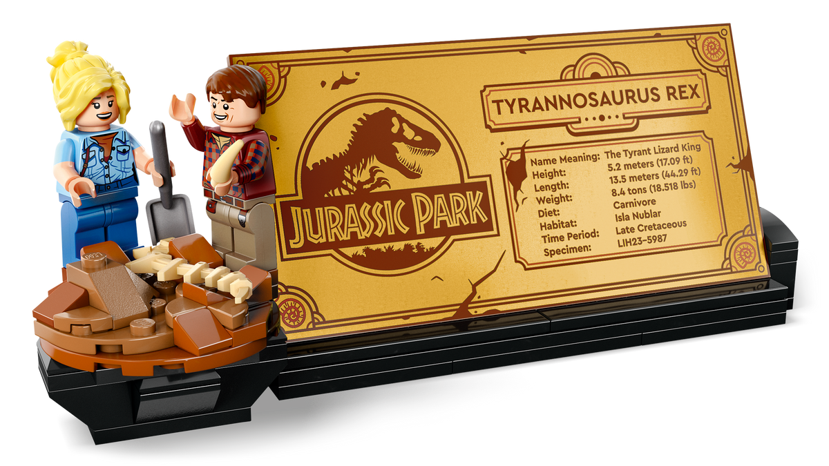 לגו Jurassic World - מאובני דינוזאורים: טירנוזאורוס רקס (76968)-6