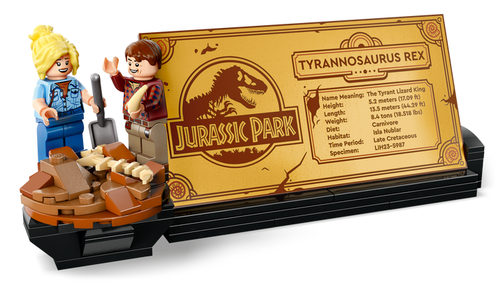 לגו Jurassic World - מאובני דינוזאורים: טירנוזאורוס רקס (76968)-6