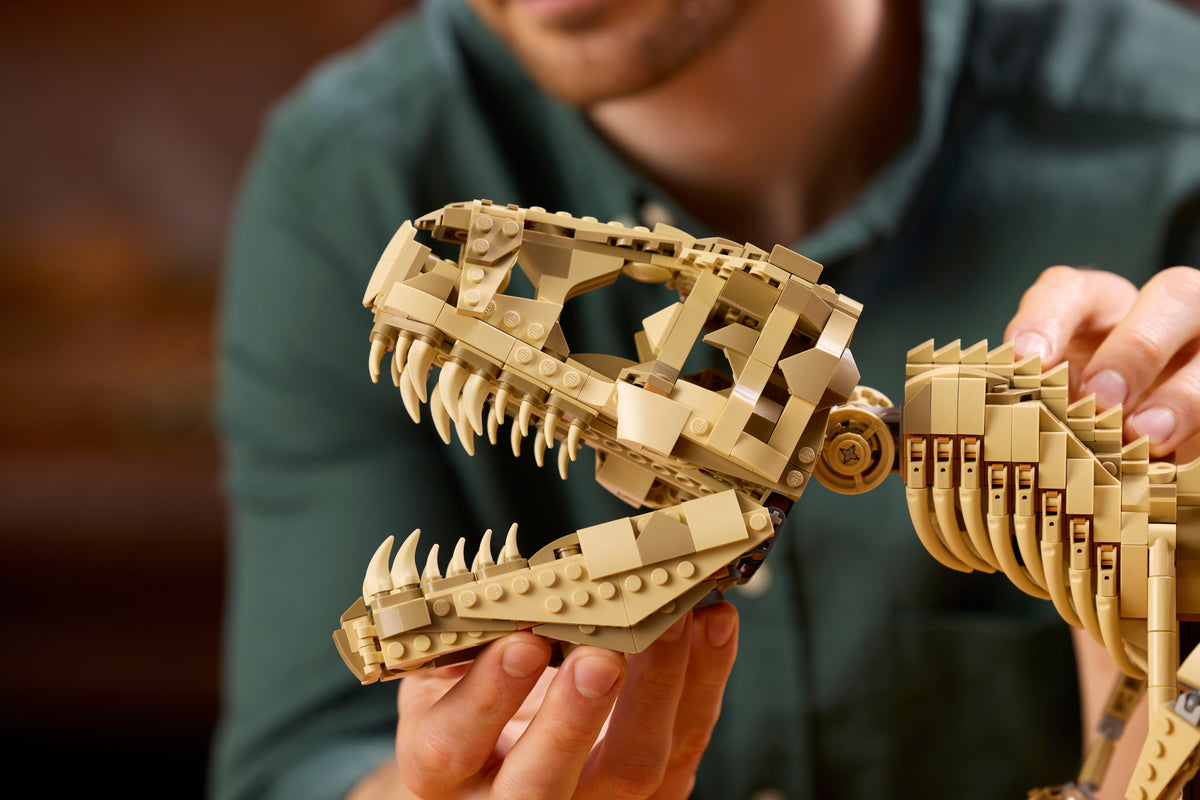 לגו Jurassic World - מאובני דינוזאורים: טירנוזאורוס רקס (76968)-10