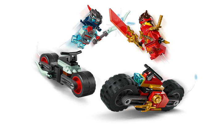 לגו NINJAGO® - מרוץ מהירות באופנוע של קאי (71838)-3