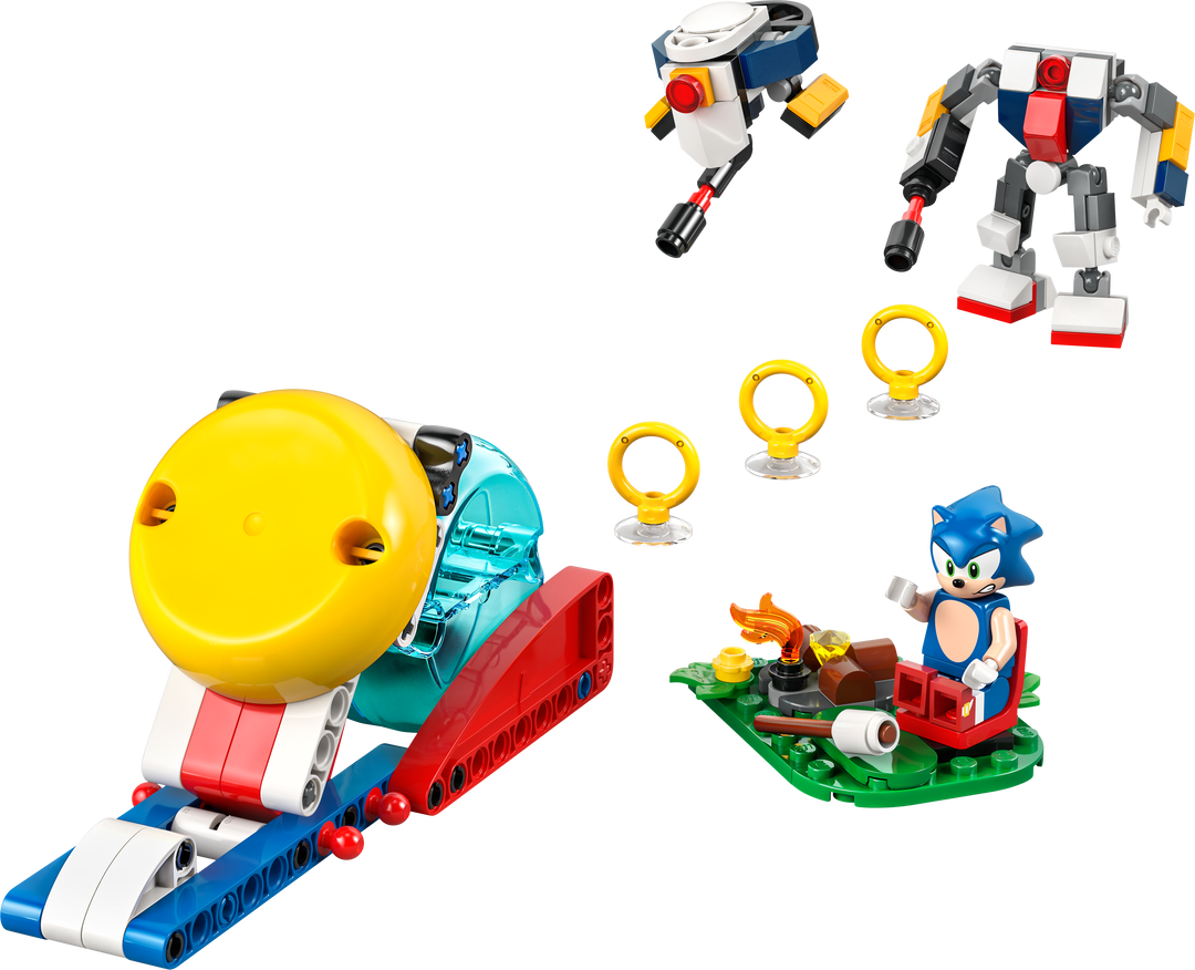 לגו Sonic the Hedgehog™ - עימות במדורה של Sonic (77001)