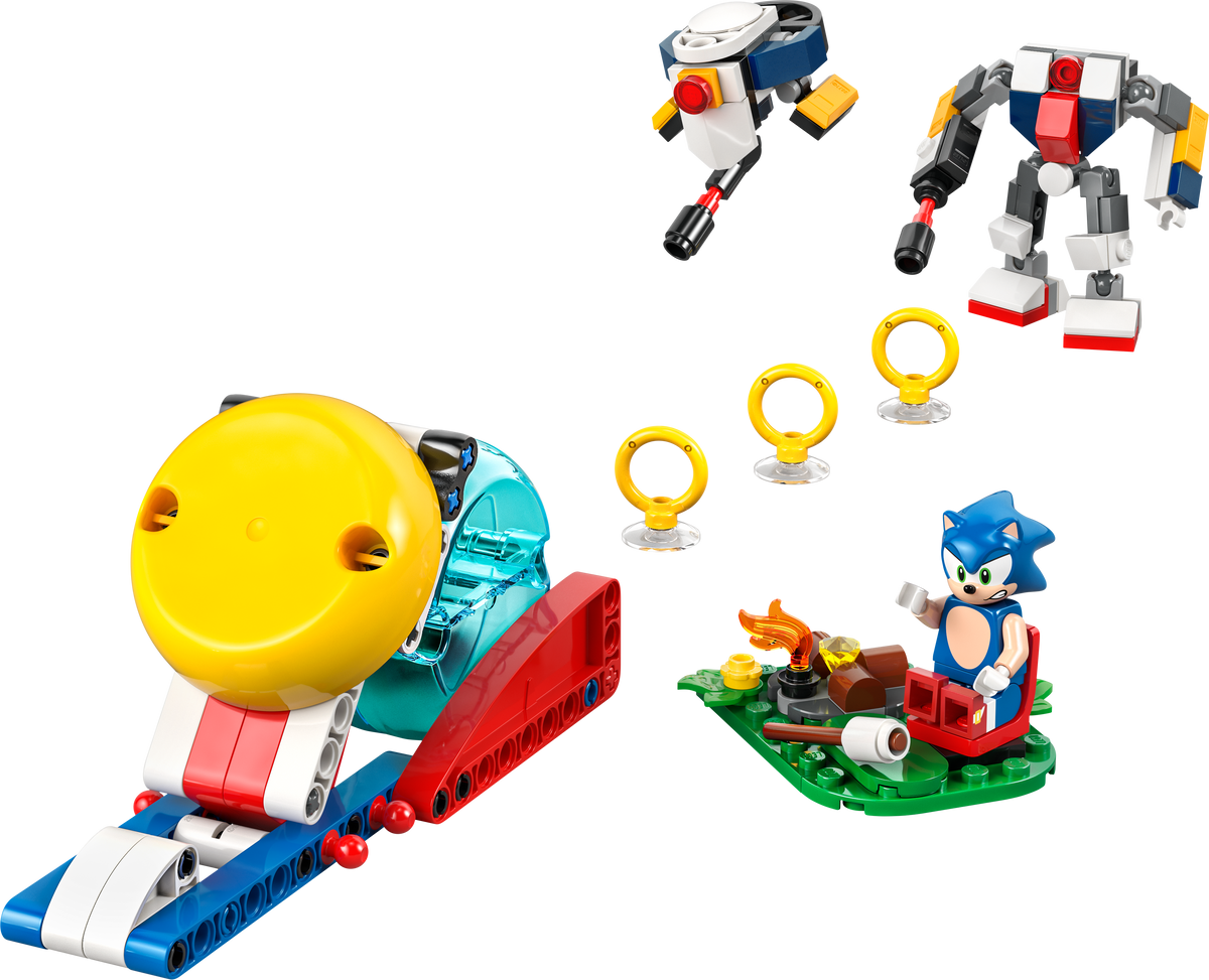 לגו Sonic the Hedgehog™ - עימות במדורה של Sonic (77001)-1