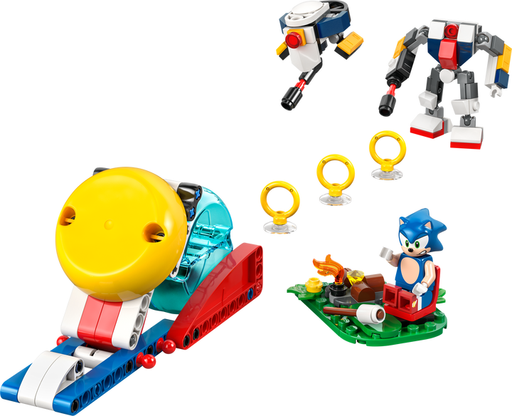 לגו Sonic the Hedgehog™ - עימות במדורה של Sonic (77001)-1