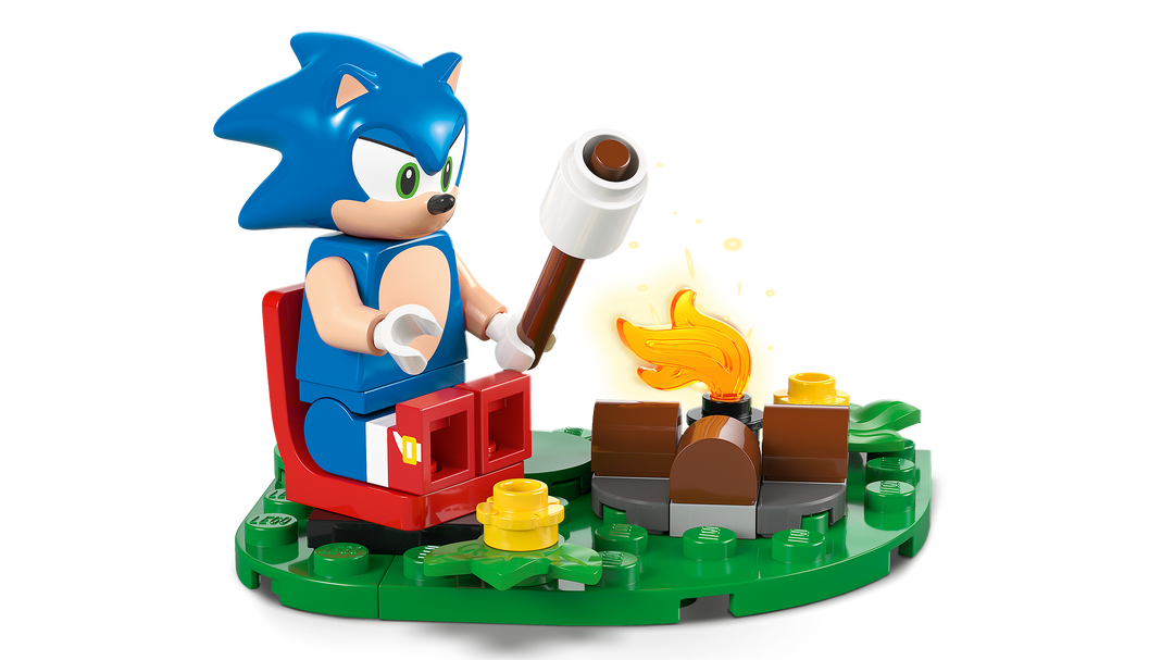 לגו Sonic the Hedgehog™ - עימות במדורה של Sonic (77001)-4