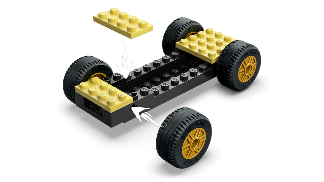 לגו NINJAGO® - רוג נגד דריקס בדו-קרב מכוניות מרוץ (71840)-6