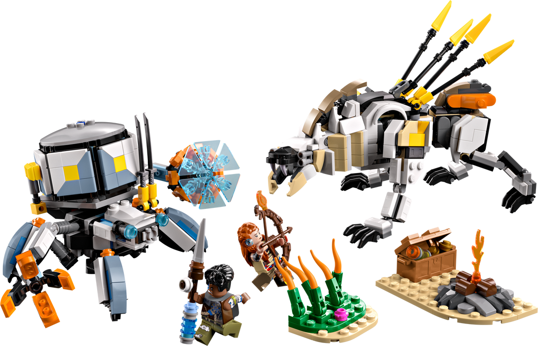 לגו Horizon Adventures™ - Aloy ו-Varl נגד Shell-Walker ו -Sawtooth (77037)-0