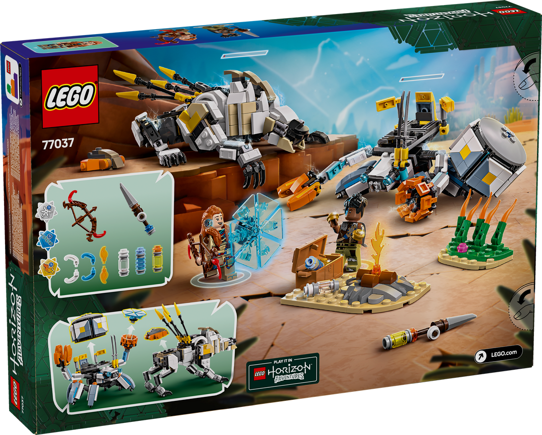 לגו Horizon Adventures™ - Aloy ו-Varl נגד Shell-Walker ו -Sawtooth (77037)-2