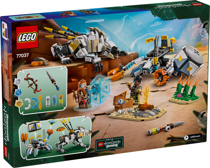לגו Horizon Adventures™ - Aloy ו-Varl נגד Shell-Walker ו -Sawtooth (77037)-3