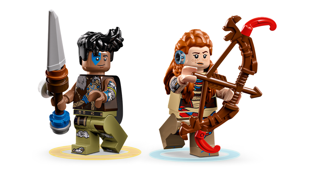 לגו Horizon Adventures™ - Aloy ו-Varl נגד Shell-Walker ו -Sawtooth (77037)-3