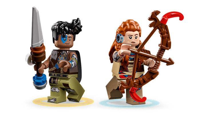 לגו Horizon Adventures™ - Aloy ו-Varl נגד Shell-Walker ו -Sawtooth (77037)-4