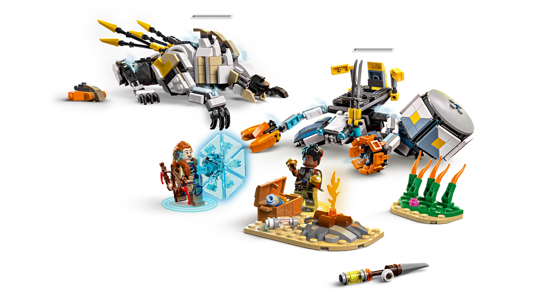 לגו Horizon Adventures™ - Aloy ו-Varl נגד Shell-Walker ו -Sawtooth (77037)-4