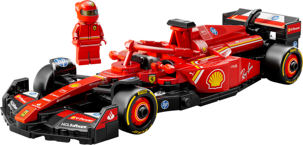 לגו Speed Champions - מכונית מרוץ Ferrari SF-24 ®F1 (77242)