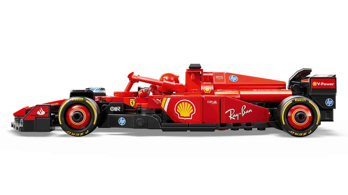 לגו Speed Champions - מכונית מרוץ Ferrari SF-24 ®F1 (77242)-2