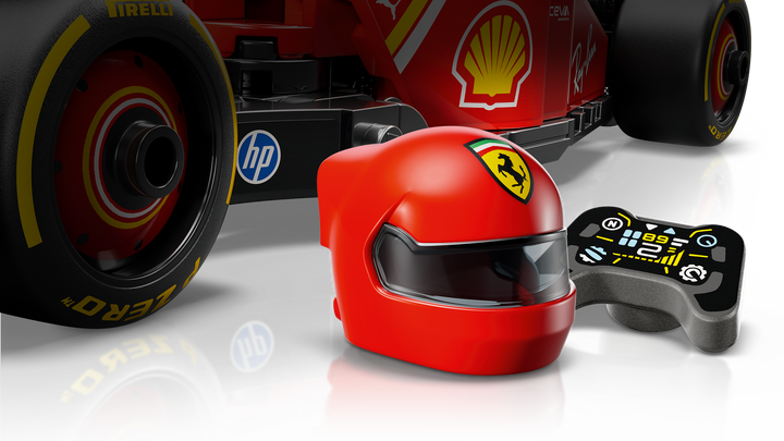 לגו Speed Champions - מכונית מרוץ Ferrari SF-24 ®F1 (77242)-3
