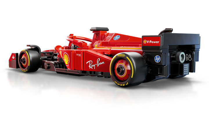 לגו Speed Champions - מכונית מרוץ Ferrari SF-24 ®F1 (77242)-4