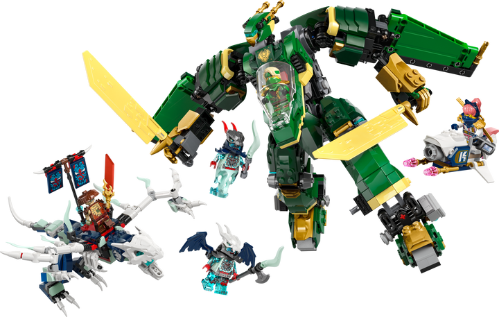 לגו NINJAGO® - רובוט מטוס של לויד (71845)-1