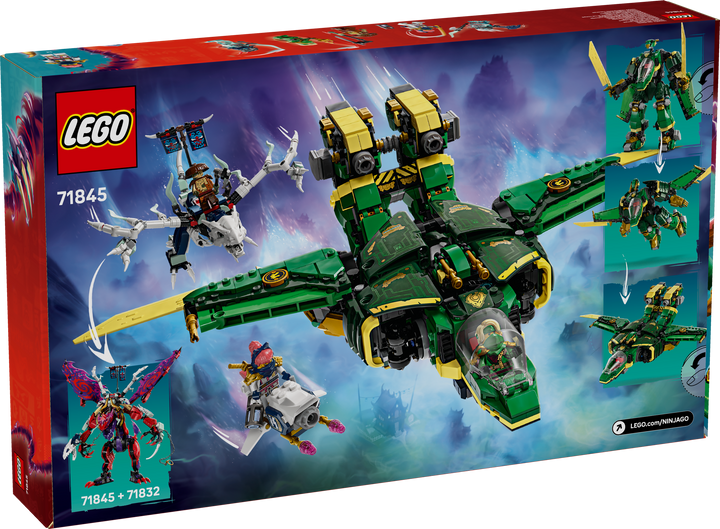 לגו NINJAGO® - רובוט מטוס של לויד (71845)-3