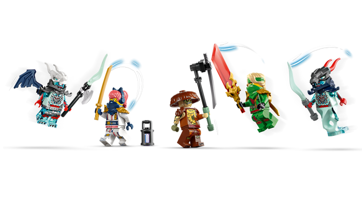 לגו NINJAGO® - רובוט מטוס של לויד (71845)-4