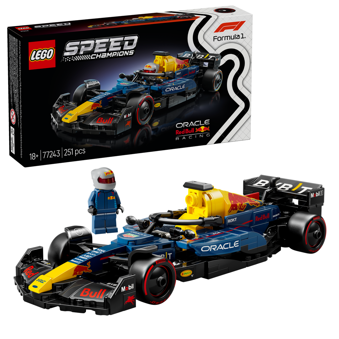 לגו Speed Champions - מכונית מרוץ Oracle Red Bull Racing RB20 F1® (77243)-1