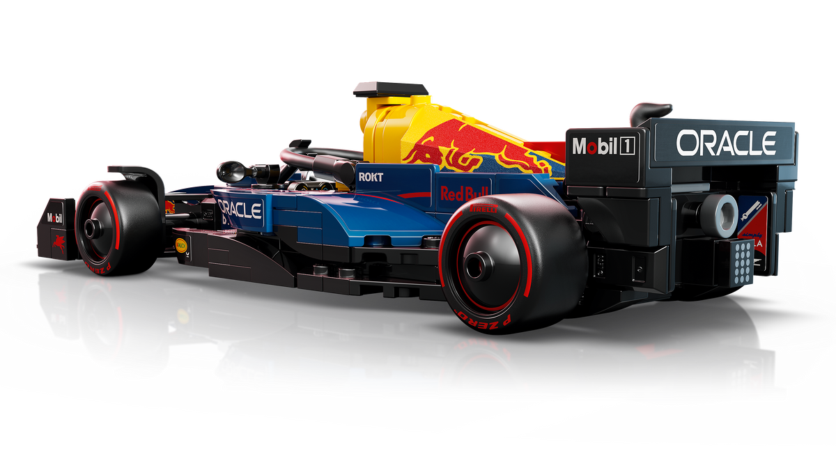 לגו Speed Champions - מכונית מרוץ Oracle Red Bull Racing RB20 F1® (77243)-6