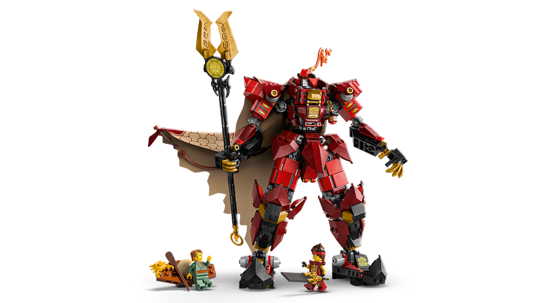 לגו NINJAGO® - רובוט אביר האש (71846)-3