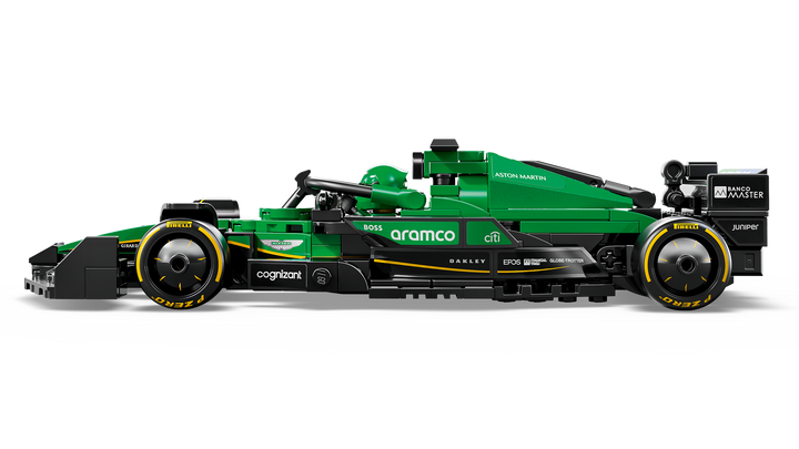 לגו Speed Champions - מכונית מרוץ Aston Martin Aramco ®F1 AMR24 (77245)-3