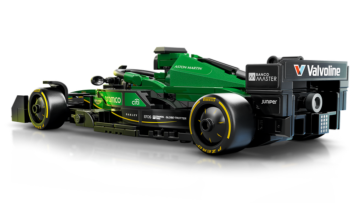 לגו Speed Champions - מכונית מרוץ Aston Martin Aramco ®F1 AMR24 (77245)-4