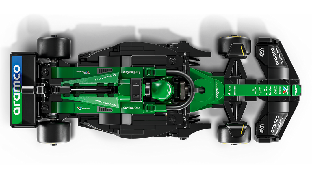 לגו Speed Champions - מכונית מרוץ Aston Martin Aramco ®F1 AMR24 (77245)-4