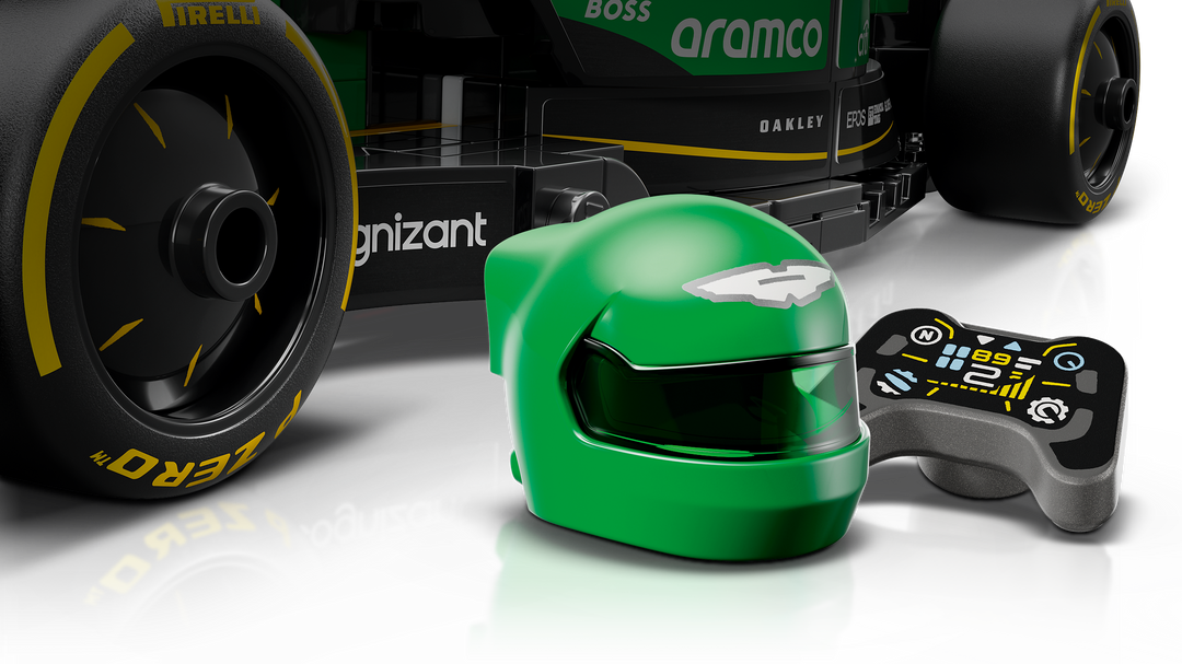 לגו Speed Champions - מכונית מרוץ Aston Martin Aramco ®F1 AMR24 (77245)-5