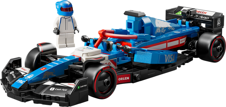 לגו Speed Champions - מכונית מרוץ Visa Cash App RB VCARB 01 ®F1 (77246)-1
