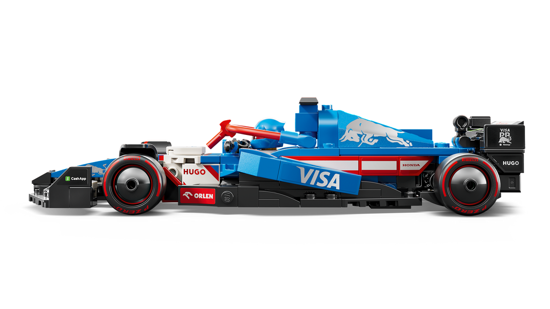 לגו Speed Champions - מכונית מרוץ Visa Cash App RB VCARB 01 ®F1 (77246)-3