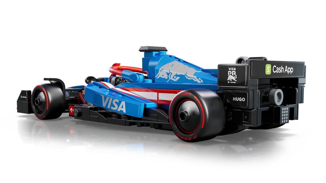 לגו Speed Champions - מכונית מרוץ Visa Cash App RB VCARB 01 ®F1 (77246)-4
