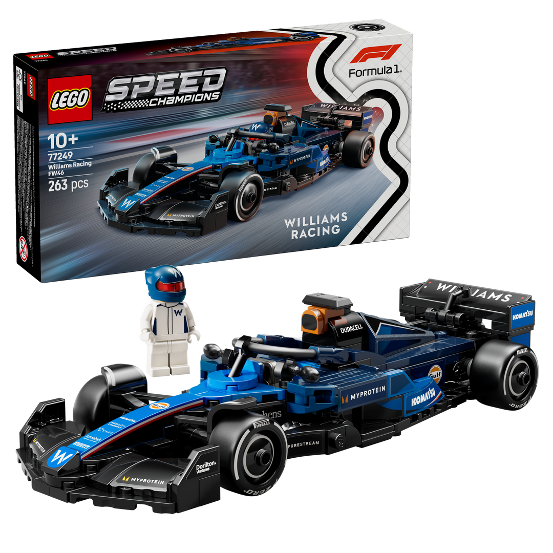 לגו Speed Champions - מכונית מרוץ Williams Racing FW46 ®F1 (77249)-1